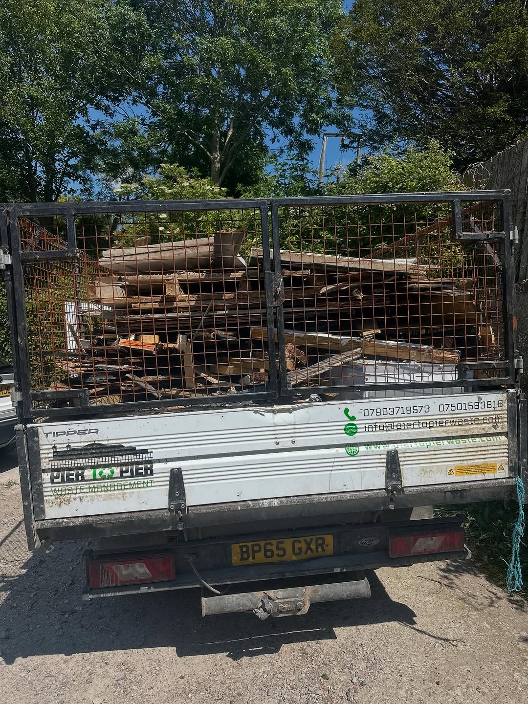 Pier to Pier Waste Management Ltd work